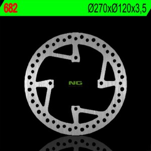 Tarcza hamulcowa przód Sherco 250/300/450/510 (270x120x3,5) (4x10,5mm)