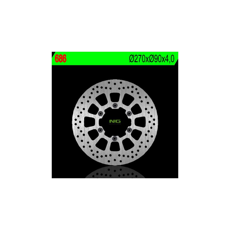 Tarcza hamulcowa przód Malaguti Centro 125 '07-'10, Madison 400 '02-'06, Spidermax 500 '04-'09, Password '06-'09