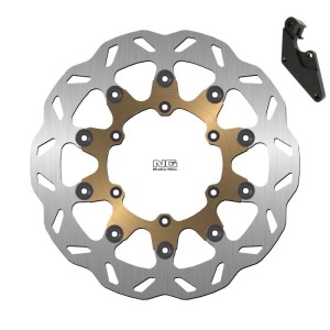NG Tarcza hamulcowa z adapterem oversize SM 320mm dla Yamaha YZ 125/250 '08-'18, YZF 250 '07-'16, YZF 450 '08
