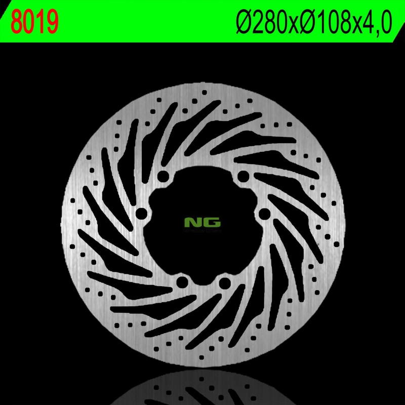 Tarcza hamulcowa przód Derbi 125 Cross City '07-'13, Terra 125 '06-'13, Senda 125 '06-07, Mulhacen 125, MH50/125