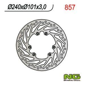 Tarcza hamulcowa przód do HONDA CR 125/250, CRF 250/450 02-14 (240X101X3) - Turbina