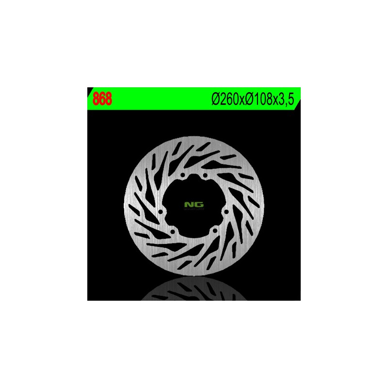 Tarcza hamulcowa przód Aprilia RX 50 '06-'11, Derbi Senda 50 '06-'11 (260x108x3,5) (6x6,5mm)