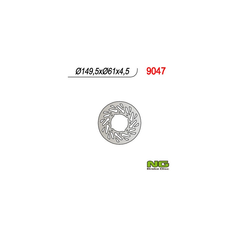 NG Tarcza Hamulcowa Polaris 400/500 '01-'02 (Turbina)