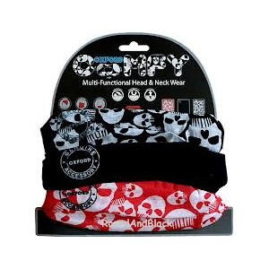 Oxford Kołnierz Wielofunkcyjny Wiatroodporny Comfy 3 Sztuki Skuls (Czaszki)