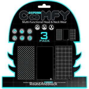 Oxford Kołnierz Wielofunkcyjny Wiatroodporny Comfy 3 Sztuki w Opakowaniu Kolor Tartan