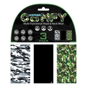 Oxford Kołnierz Wielofunkcyjny Wiatroodporny Comfy 3 Sztuki Kolor Camo
