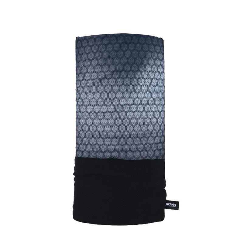 Oxford Kołnierz Ocieplający Snug Prismatic Grey - Kolor Czarny/Szary