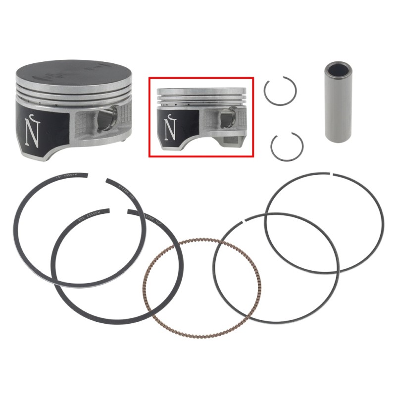 Tłok Namura Honda CRF 230F/230L/M +1,00mm 66,5mm - Pierścienie NX-10230-4R