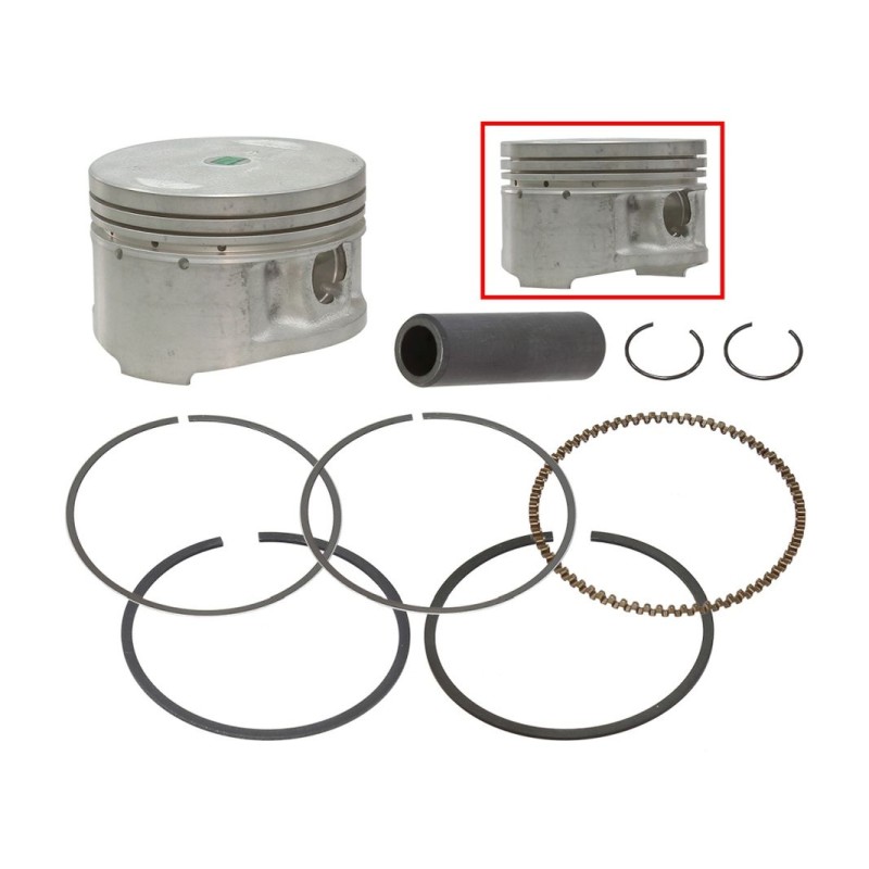 Tłok Namura Yamaha XT 225 Serow '92-00, TTR 225 '99-04, TTR 230 '05-21 (70,47mm) - Pierścienie NX-40022-2R