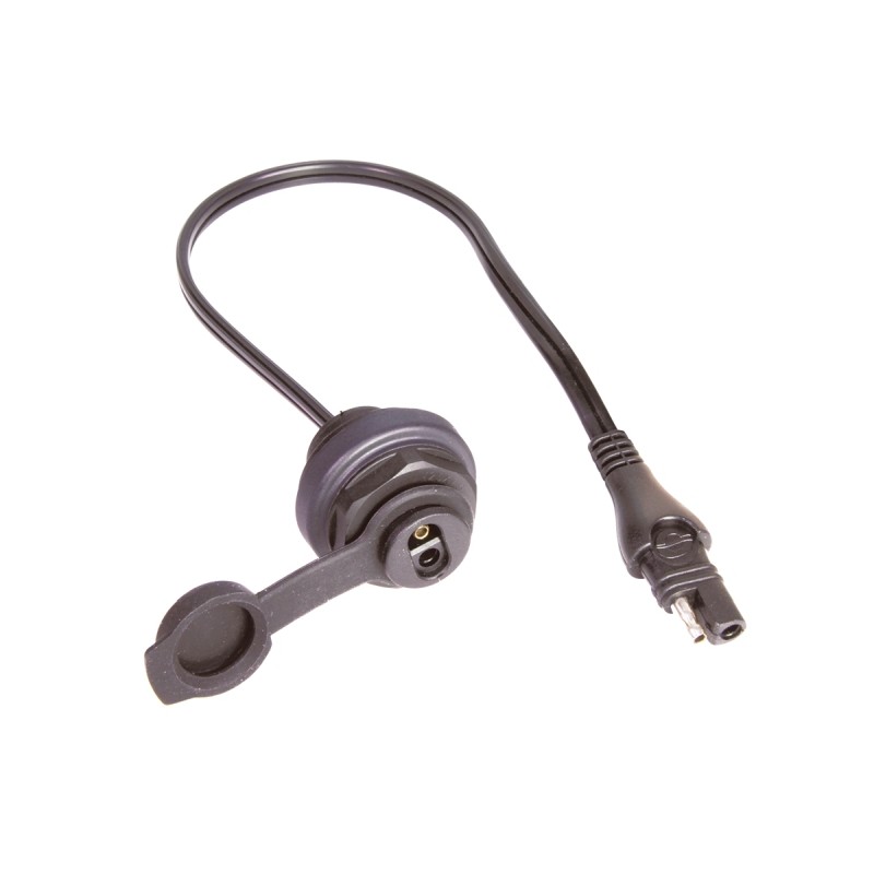 Przewód z wtyczką na złącze SAE i gniazdkiem SAE do zamontowania w pojeździe (15cm)