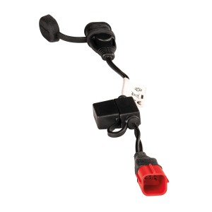 Przejściówka z wtyczką do ładowarki do gniazdka Euro5 (6 pinowy) i złączem SAE (40cm)