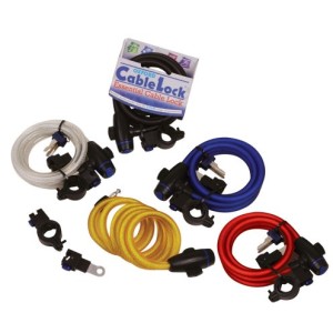 OXFORD LINKA CABLE LOCK 1.8M x 12MM - kolor ciemny