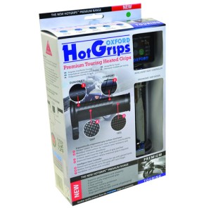 Manetki podgrzewane Oxford Touring z panelem sterującym - 22mm, długość 110-120mm