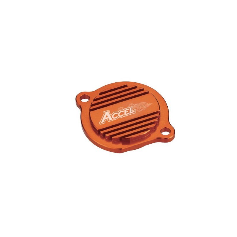 Pokrywa filtra oleju KTM SXF/EXCF 400/450/520/525 '99-'07, SXF/EXCF 250 '06-'12 - kolor pomarańczowy