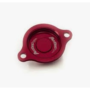 Pokrywa filtra oleju do Honda CRF 250R '18-20, CRF 450R '17-20, CRF 450RX '17-19 - czerwona promocja