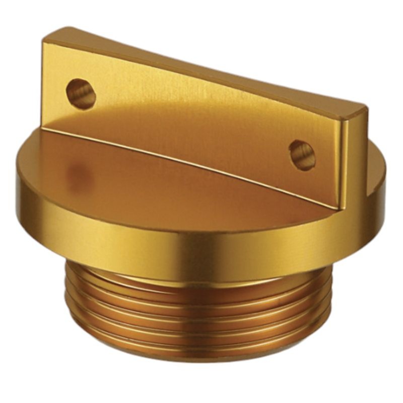 Korek wlewu oleju Yamaha YZ/YZF/WRF/YFZ '99-'16, Honda CR 125/250 '87-'04 - złoty