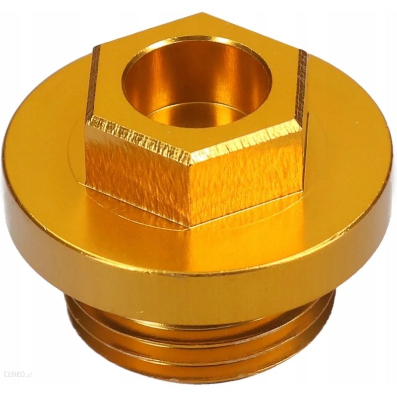 Korek wlewu oleju Kawasaki KXF 250/450 '04-'18, Suzuki RMZ 250 '04-'06 - złoty