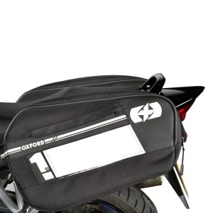 Sakwy boczne Oxford F1 Pannier Large 55L czarne - pojemność 55 litrów