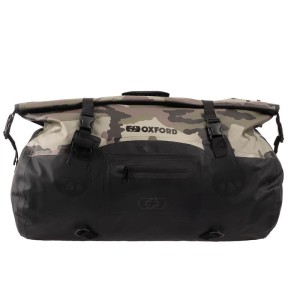 OXFORD PROMOCJA TORBA AQUA T-50 ROLLBAG WODOODPORNA POJEMNOŚĆ 50L KOLOR CZARNY/CAMO