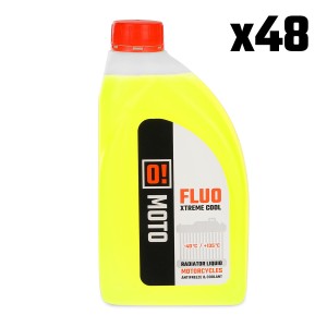 OMOTO ZESTAW 48 SZTUK PŁYN DO CHŁODNIC 1L O! FLUO XTREME COOL+135 GOTOWY DO UŻYCIA