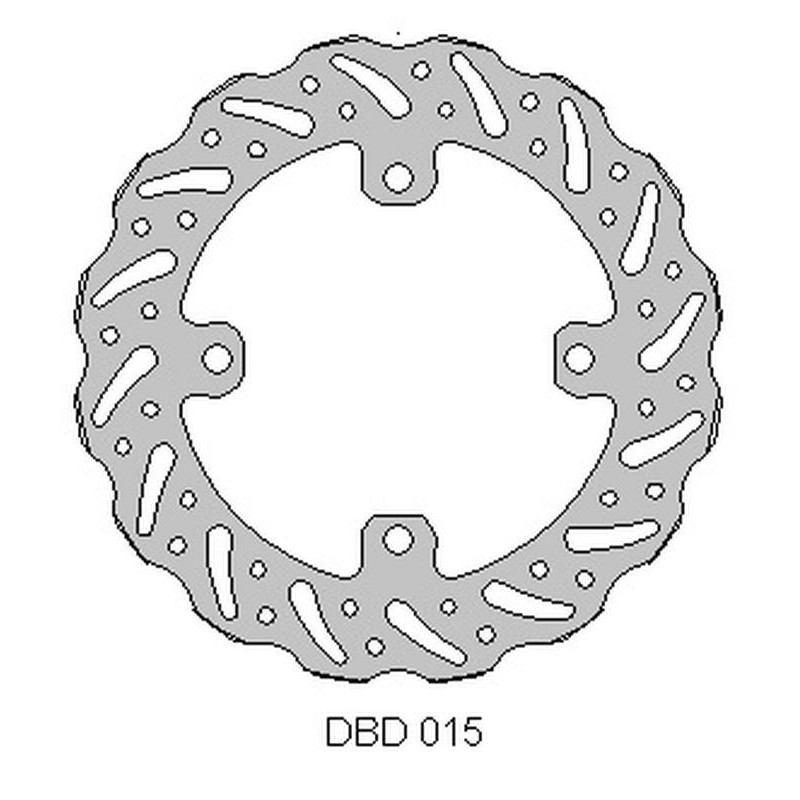 Tarcza hamulcowa tył Kawasaki KX 125 03-08, KX 250 03-18, 21, KX 450 06-18, 21, KLX 450 07-21, KXE 450'10
