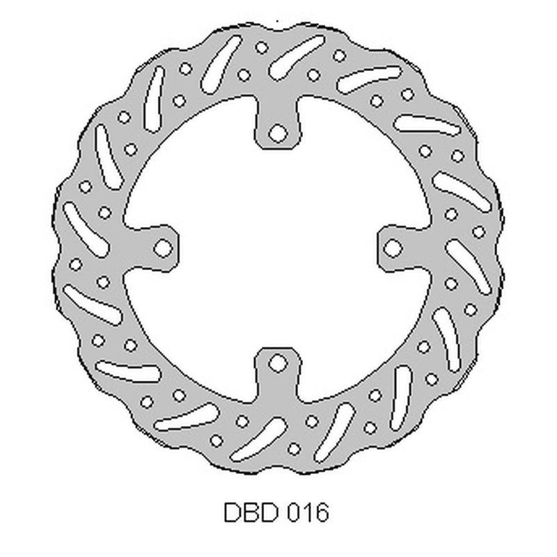 Tarcza hamulcowa przód Kawasaki KX 125/250/450/KXF 250/KLX 450
