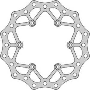 Tarcza hamulcowa tył Yamaha YZ/WR 125 '98-01, YZ/WR 250 '98-'01, YZF/WRF 400/426 '99-01