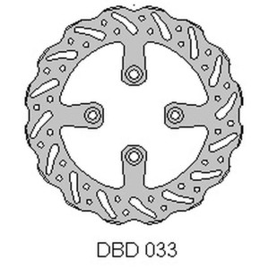 Tarcza hamulcowa tył do Gas-Gas 65MC '21, KTM SX65 '04-21 - Delta Braking