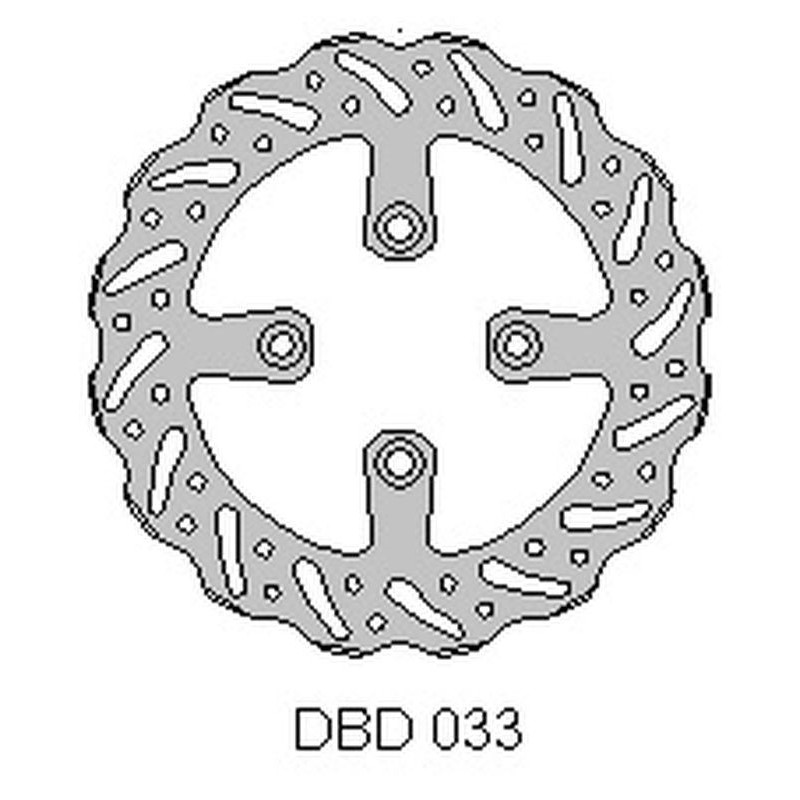 Tarcza hamulcowa tył do Gas-Gas 65MC '21, KTM SX65 '04-21 - Delta Braking