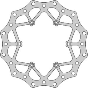 Tarcza hamulcowa przód KTM 2T/4T '91-'25, Husaberg, Husqvarna, Gas-Gas '21 - Delta Braking