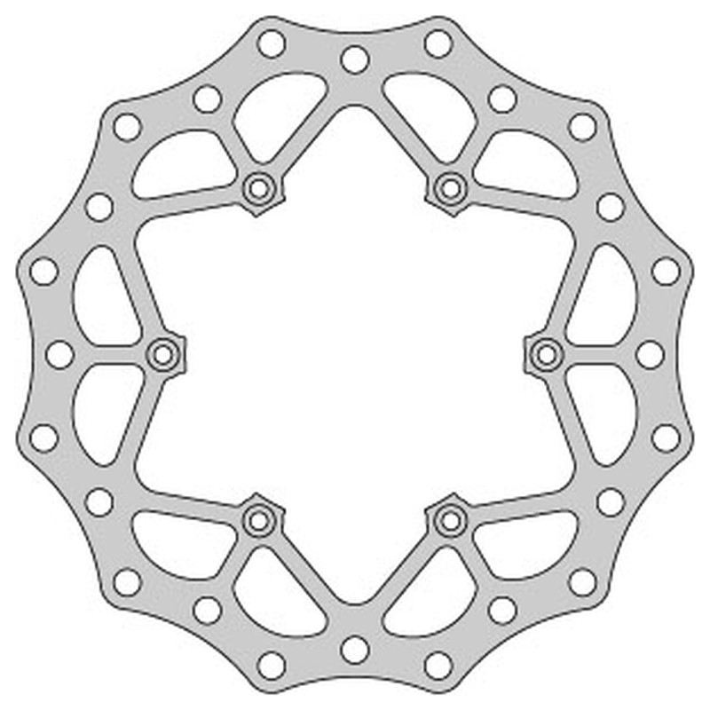 Tarcza hamulcowa przód KTM 2T/4T '91-'25, Husaberg, Husqvarna, Gas-Gas '21 - Delta Braking