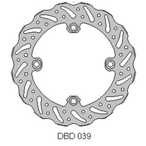 Tarcza hamulcowa tył Husquarna CR/WR 125 '00-13, TR/TC/WR 250 '00-13, TE/TC 450/510/610 '05-10, WAVE