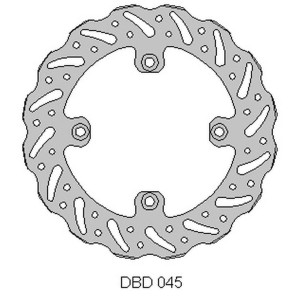 Tarcza hamulcowa tył do BETA 250 RR i 525 RR '05-12, 260x120,3x4mm, NG1264