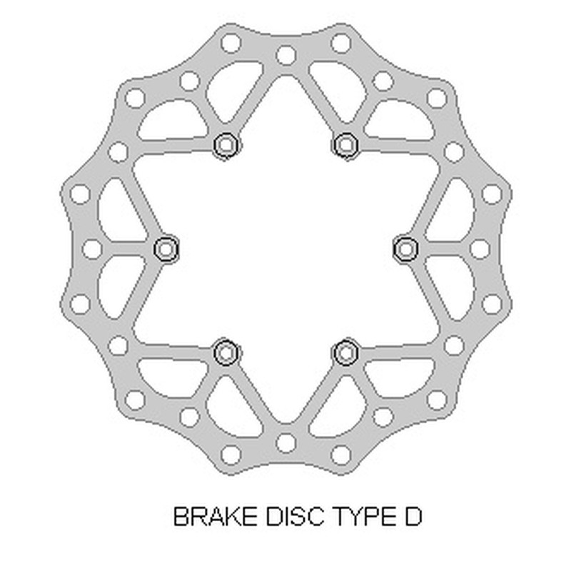 Tarcza hamulcowa tył BETA 2T/4T '13-21, Wave Ultra Light (220x108,2x4mm) (6x6,5mm)