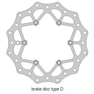 Tarcza hamulcowa przód Beta 2T/4T '13-21, Wave Ultra Light (260x126,5x3mm) (6x6,5mm)