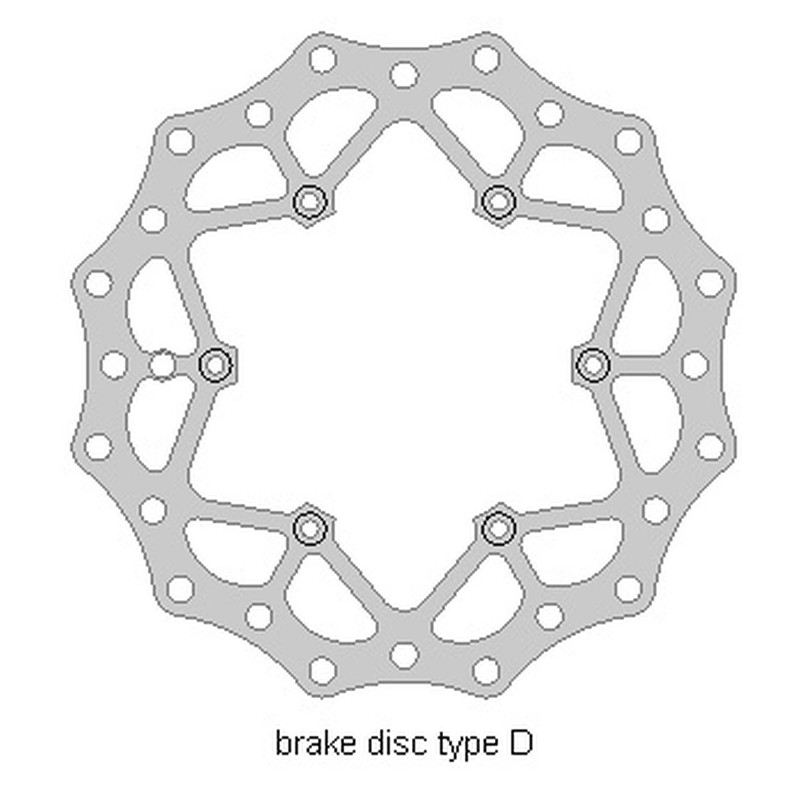 Tarcza hamulcowa przód Beta 2T/4T '13-21, Wave Ultra Light (260x126,5x3mm) (6x6,5mm)