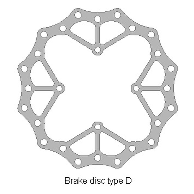 Tarcza hamulcowa przód Kawasaki KX 250 '15-21, KX 450 '15-21 - Delta Braking