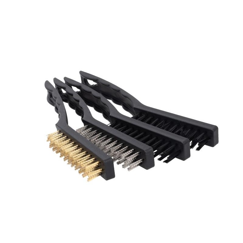 OXFORD 09/2025 ZESTAW CZTERECH SZCZOTEK DO CZYSZCZENIA MODEL PRO