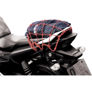 Siatka na bagaż z 6 hakami - kolor czerwony