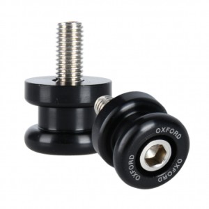 Rolki do wahacza M12x1,25 kolor czarny - Oxford Bobbins
