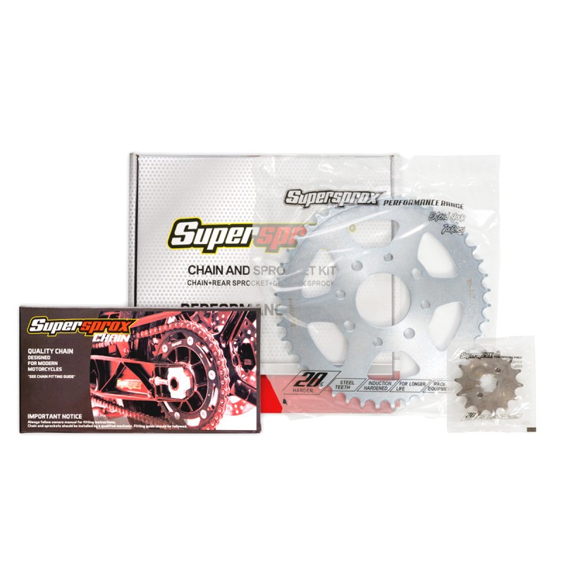 Zestaw napędowy kompletny Yamaha YBR 125 (2007-2014) - Supersprox (14/45/428-118)