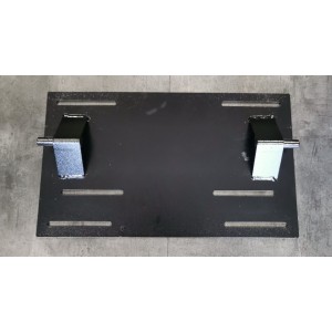 BIKETEC PŁYTA MONTAŻOWA DO PŁUGA QUAD, ATV (P00012) KOLOR CZARNY