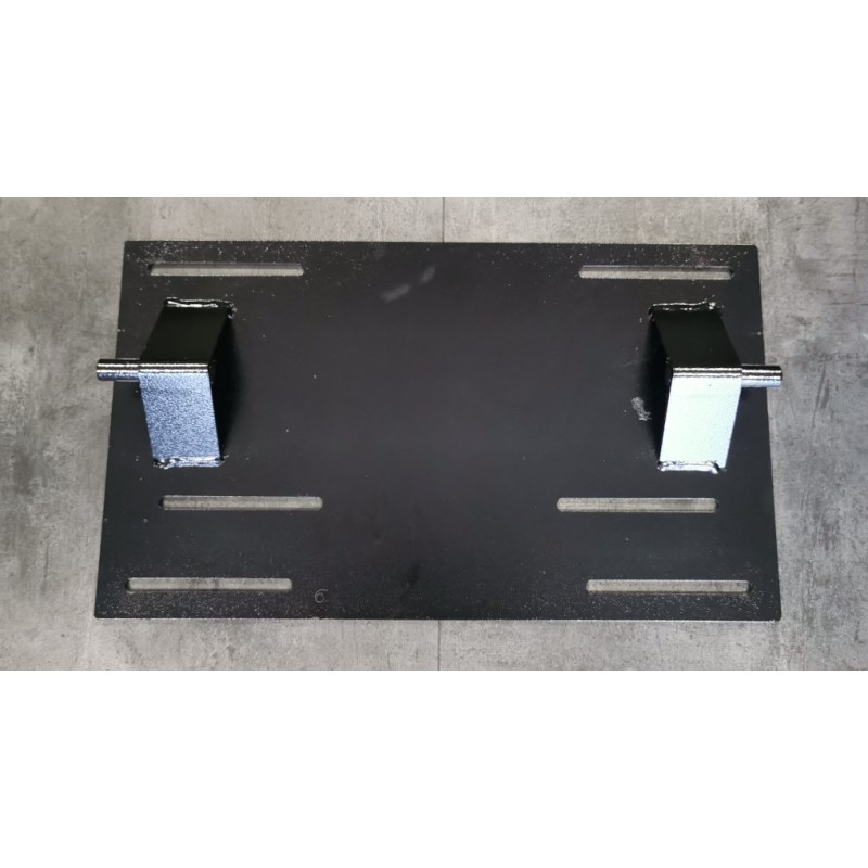 BIKETEC PŁYTA MONTAŻOWA DO PŁUGA QUAD, ATV (P00012) KOLOR CZARNY