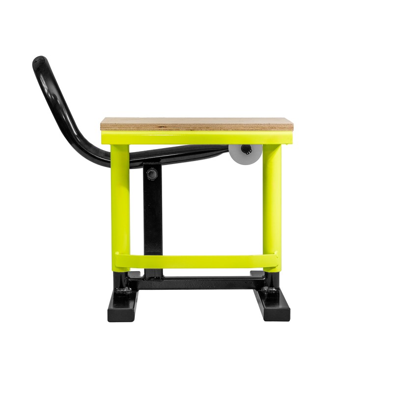 Stojak/podnośnik/podstawka pod motocykl cross - żółty fluo