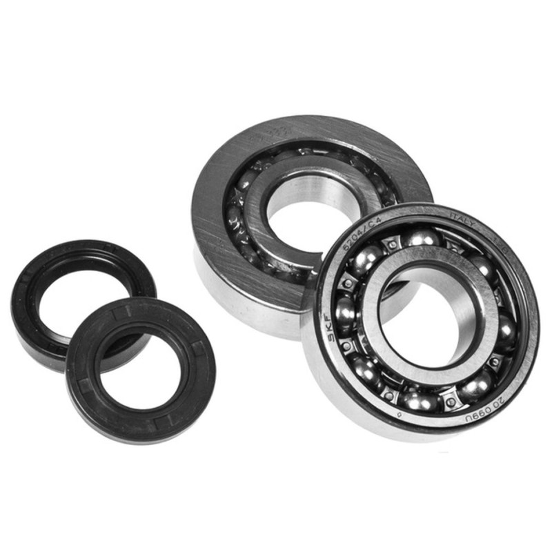 Łożyska wału korbowego Peugeot Elystar 50, Speedfight, TRK 50 WRC, Vivacity - zestaw z uszczelniaczami