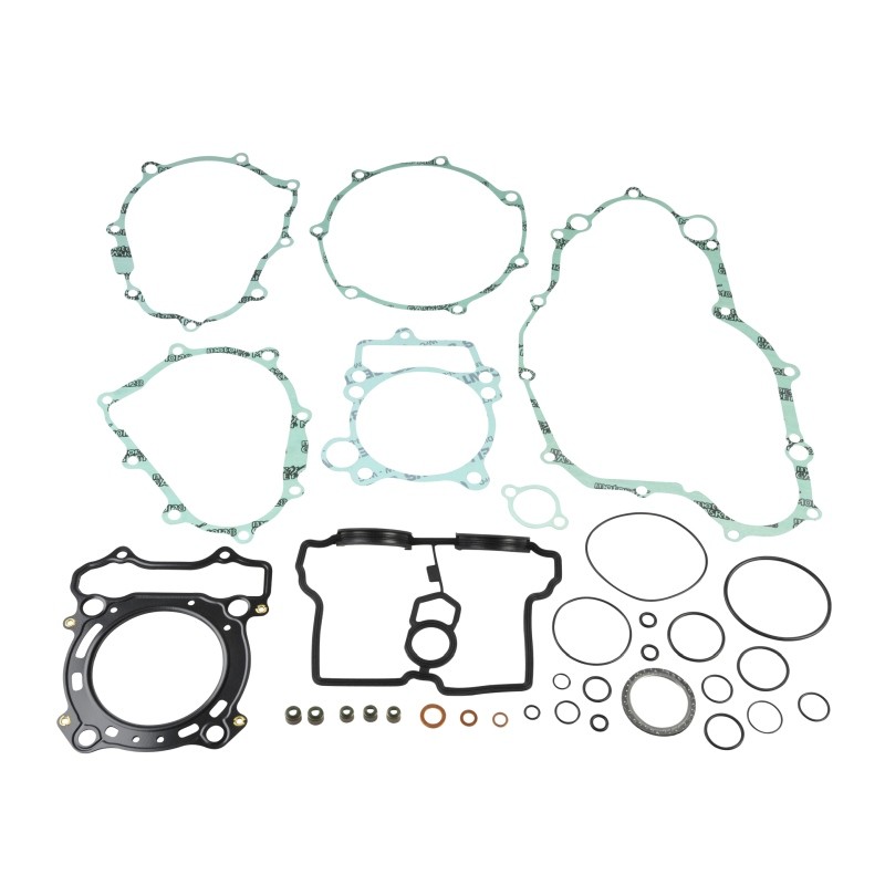 ATHENA KOMPLET USZCZELEK YAMAHA YZF 250 '01-'13, WRF 250 '01-'13 (Z USZCZELKĄ POKRYWY ZAWOROWEJ)