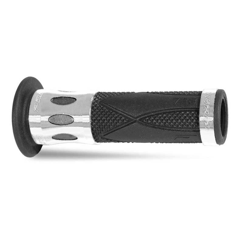 PROGRIP MANETKI PG728 ROAD ALU Srebrny (22+25mm, 122mm) PG728S