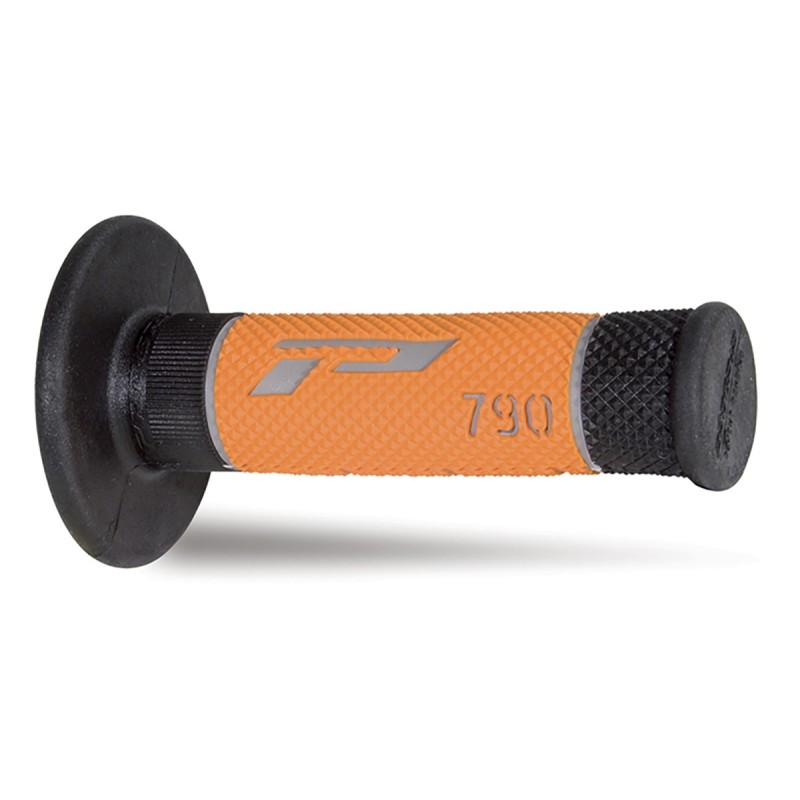 PROGRIP MANETKI PG790 OFF ROAD (22+25MM, DŁ.115MM) SZARY/CZARNY/POMARAŃCZOWY (TRÓJSKŁADNIKOWE) (790-234) (PG790/3)