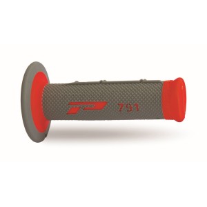 Manetki Progrip PG791 Off Road Szary/Czerwony - Sklep Motocyklowy