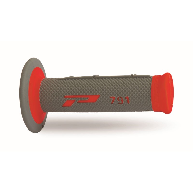 Manetki Progrip PG791 Off Road Szary/Czerwony - Sklep Motocyklowy